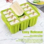 Spiral Ice Cream Popsicle Mold Manufacturer - 6 Cavity Handmade Props DIY Yogurt Bar