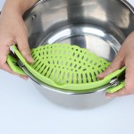 Kitchen Tool Silicone Snaps Factory - Adjustable Food Grade Dishwasher Strainer
