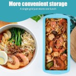 Rectangle Silicone Freezer Container Manufacturer - Lid Soup Sauce Ice Cream Mold