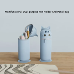 Colorful Silicone Eraser Planter Manufacturer - Custom Kids Pencil Holder Writing Aid