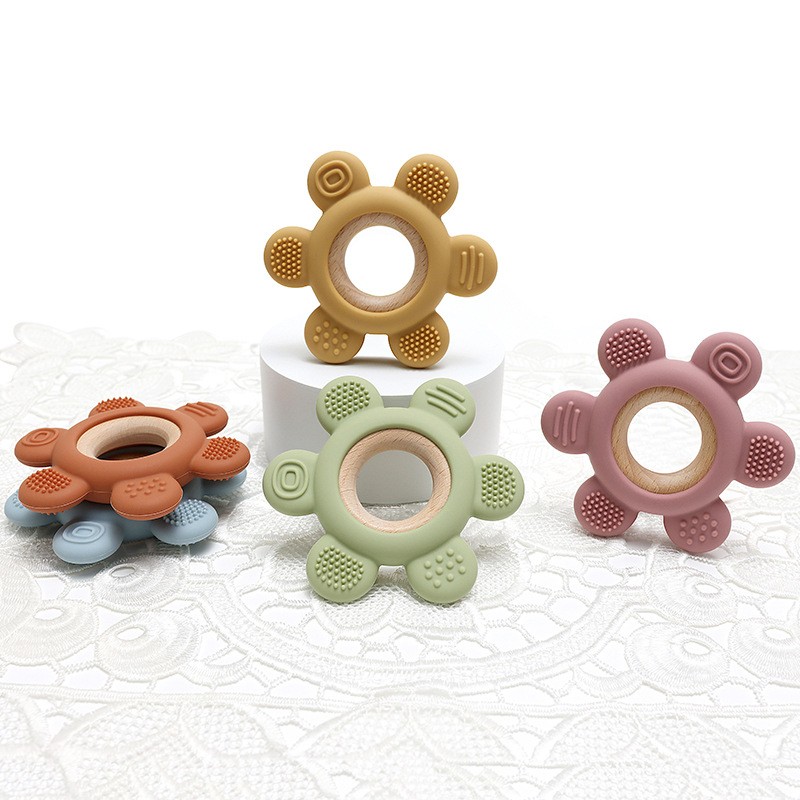 Animal-Shaped Silicone Teether Manufacturer - BPA-Free Food Grade Beaded Key Design