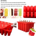 Silicone Popsicle Mold Set Manufacturer - Hot Selling Safe BPA Free 10 Pieces