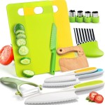 Kids Kitchen Safety Knife Set Manufacturer - 13Pcs Real Cooking Baking Toys