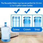 Wholesale Custom Silicone Water Jug Cap Manufacturer - 5 Gallon Reusable Leak Proof