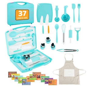 Plastic Kid's Kitchen Tools Set Factory - Wholesale Toy Utensils with Storage