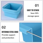 Kitchen Freezer Container Manufacturer - 1-2 Cup Silicone Ice Cube Bowl Tray Mold