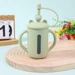 Collapsible Baby Bowl Set Manufacturer - Bear Marble Cover Suction Silicone Bowls