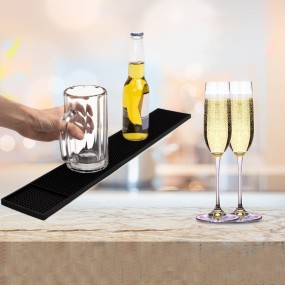Non-Slip Cocktail Mat Manufacturer - Custom Logo Silicone Rubber Bar Countertop Mat