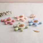 Baby Teether Ring Manufacturer - Eco-friendly Silicone & Wood Teething Toy