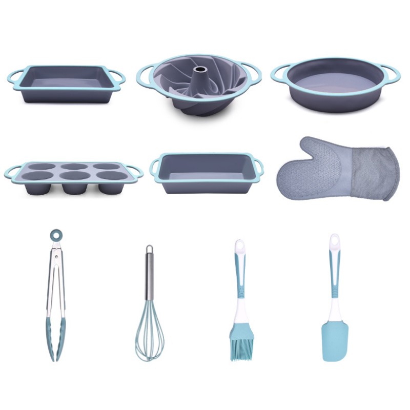 Two-color Square Cake Mold Factory - 2025 New Silicone Eco-friendly Baking Tray