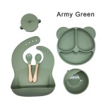 Baby Feeding Kit Factory - 6-Piece Custom Logo Food Grade Silicone Bowls Set