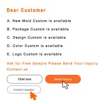 Kitchen Freezer Container Manufacturer - 1-2 Cup Silicone Ice Cube Bowl Tray Mold