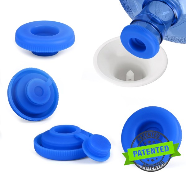 Eco-Friendly Silicone Water Jug Cap Factory - Custom Strong Sealing No Spill Cap