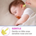 Baby Nose and Ear Cleaner Factory - 2 Pack 3 in 1 Soft Silicone Picker Tool