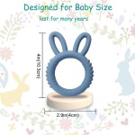 Baby Teething Toy Manufacturer - Safe Silicone Easter Teether Relief Handles
