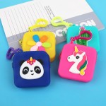 Silicone Children's Coin Purse Factory - Rectangle Zipper Closure Waterproof Gift