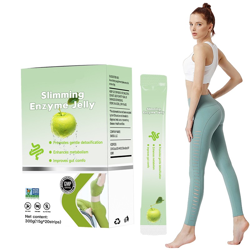 OEM Factory Wholesale Sugar Free  Suppress Appetite Detox Blueberries Slimming  Enzyme Fruit Supplement Jelly Sticks