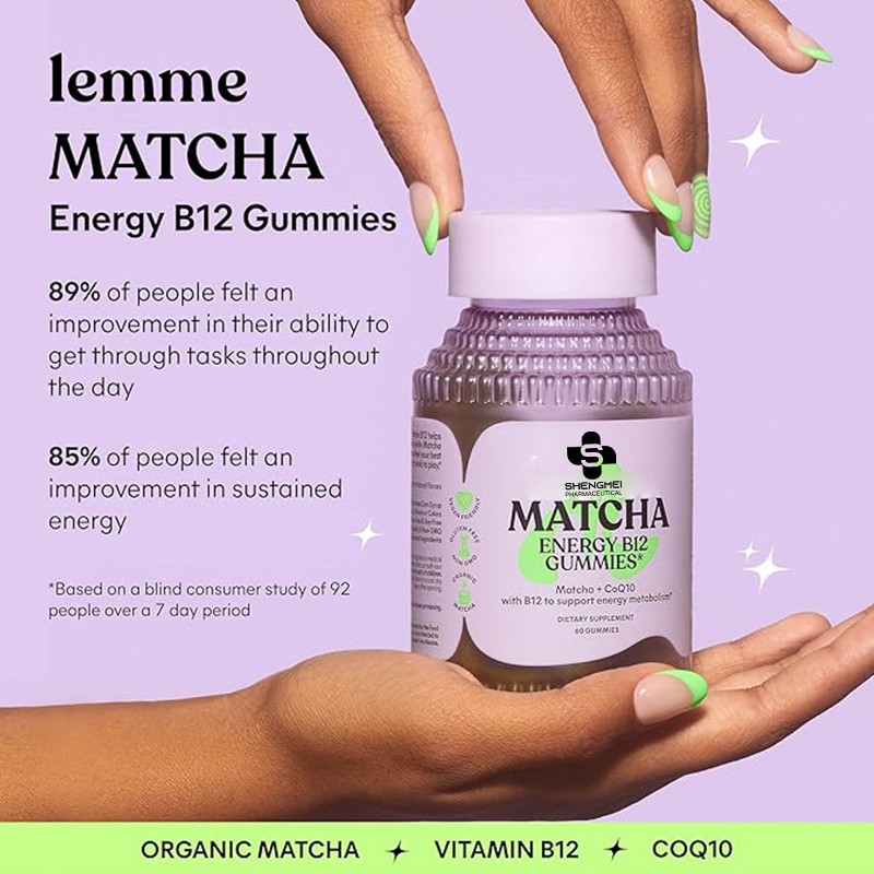 Weight Loss Products Orgainc Matcha Powder Green Tea Slimming Support Matcha Gummies for Fat Burner