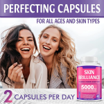 Privatel Labels Beauty Skin Whiten Products Collagen Capsules 5000mcg 2000mg Skin Whitening Capsules