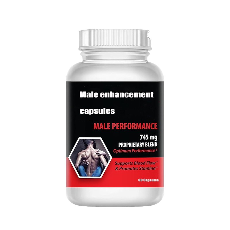 Male Enlarger Thicken Longer Bigger Growth Ashwagandha Root Enlargement 60 Capsules Male Enhancement Capsules for Men
