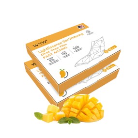 Wholesale Supplements Mango Flavor BrightPearl Whitening Oral Thin Film for Skin Whitening Strips
