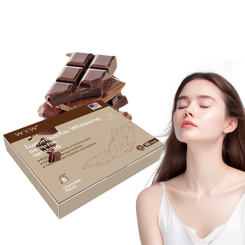 Nutritional Supplement WXW  Private Whitening Strips  BrightPearl Whitening Oral Thin Film to Fast Acting Lighten the Skin