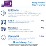 OEM Dietary Supplement Sleep Melatonin Pouches Promote Relaxation Sleeping Vitamin D Melatonin Strips