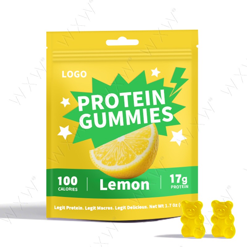 Private Label Reliable and Good Bears Whey Protein Gummy Candy Halal Sport Energy Boost Pre Workout Supplements Protein Gummies