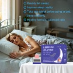 Deep Aid Melatonin Gummies Candy Vitamin B6 5HTP Sleep Strips Ashwagandha L-theanine 5-HTP Melatonin Strip