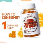 OEM Organic Vitamin D3 K2 Gummies 5000IU Vitamin D3  K2 Vegan Health Promotes Healthy Gummys