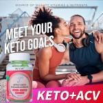 HOT SALE Apple Cider Vinegar Gummies Candy OEM Natural Plant Extract Oil KETO ACV Gummies