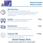 OEM Supplement Halal Deep Sleep Gummy Gaba Melatonin 60mg 10mg Sleep Melatonin Strips