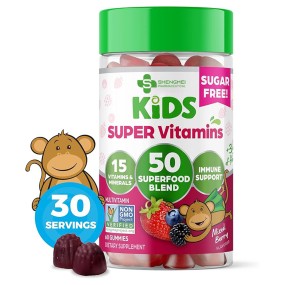 OEM/ODM自有品牌健康食品补充剂素食软糖多种维生素儿童多种维生素软糖