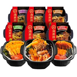 中国食品速溶火锅面海底捞火锅面自热包装食品
