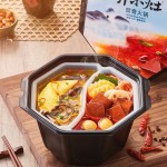 405G打开小炉子麻辣牛肉自热火锅食物即食加热牛肉火锅自煮火锅