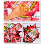 批发便宜魔术棒棒糖工厂定价水果味的岩石棒棒糖