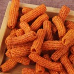 韩国小吃热辣鸡肉卷麻辣年糕棒最受欢迎的小吃