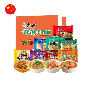 China  Spicy  Instant Noodle Popular Convenience Instant Food Kangshifu Bag Instant Noodles