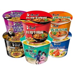 批发盒装方便面大众方便速食康师傅方便面
