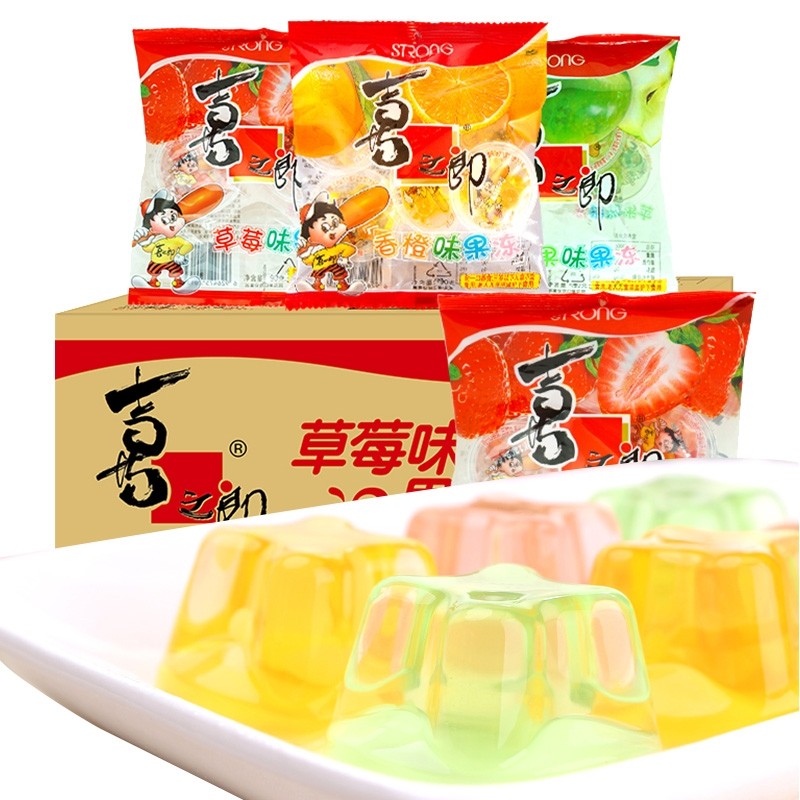 China Colorful Cute Fruit Shape Yummy Juice Fruity  Sweet Jelly