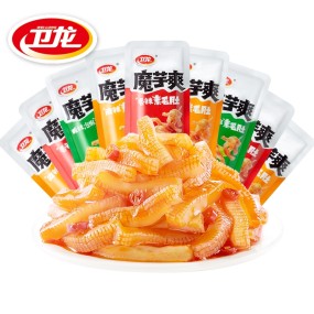 Wholesale Famous 18g Weilong Spicy Snacks Halal Mo Yu Shuang
