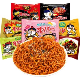 韩式方便面，辣鸡香烤