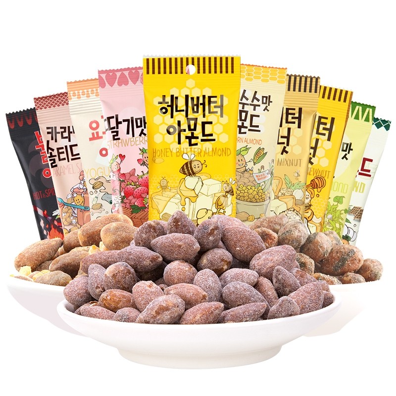 Korean Snacks   Honey Butter Cashewnut  210 g Korean Favorite Snack