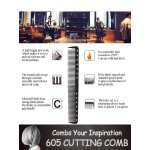 Hair Comb Manufacturer - Black Carbon Fine Cutting Heat Resistant 14 Holes