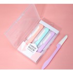 Eyebrow Razor Manufacturer - Portable Folding Safety Cover Facial Hair Trimmer