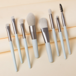 Makeup Brush Set Manufacturer - 8 Pcs Travel Personalized Synthetic Mini Brushes