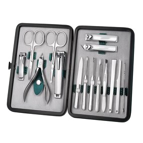 Manicure Set Manufacturer - 15 Pcs Luxury Gift Box Professional Salon Nail Tools