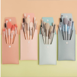 Makeup Brush Set Manufacturer - 8 Pcs Travel Personalized Synthetic Mini Brushes