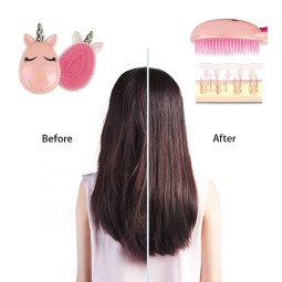 Hair Comb Manufacturer - Factory Wholesale Free Sample Girl Shiny Lovely Unicorns