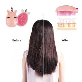 Hair Comb Manufacturer - Factory Wholesale Free Sample Girl Shiny Lovely Unicorns